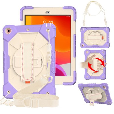 For ipad Air4/5 10.9 Shockproof Kids Stand Tablet Cover Shoulder Strap 