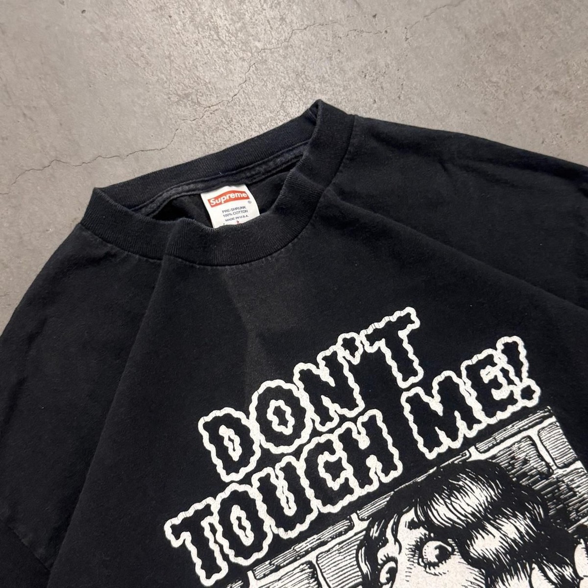 Rare SS07 Supreme x R. Crumb Don't Touch Me Tshirt Large