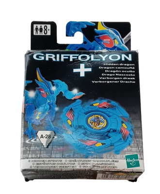 Beyblade Original GRIFFOLYON + Hidden Dragon - 2002 Hasbro (NEU Factory Sealed)