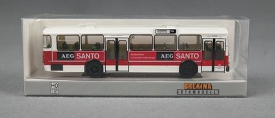 BREKINA 50833 H0, 1:87 Stadtbus MB O 305 HHA Hamburg ''AEG Santo'' NEUHEIT 2026