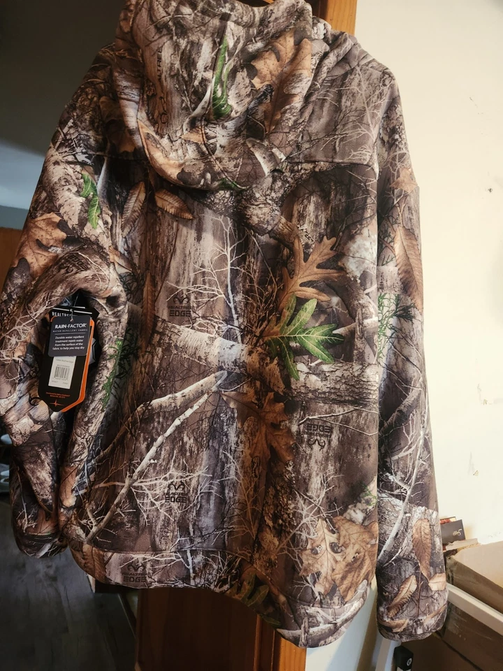 Habit Mens Bowstring Sherpa Hoodie Realtree Edge, Size 2XL - Image 4 of 4