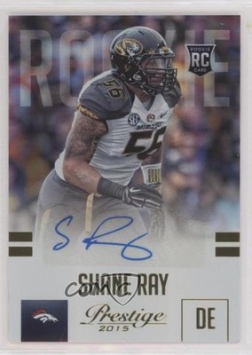 2015 Prestige Rookie Extra Points Gold Signatures 14/50 Shane Ray #283 Auto 0ps7