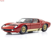 Kyosho 1:18 Lamborghini Miura P400 1968 Red Diecast Model Car