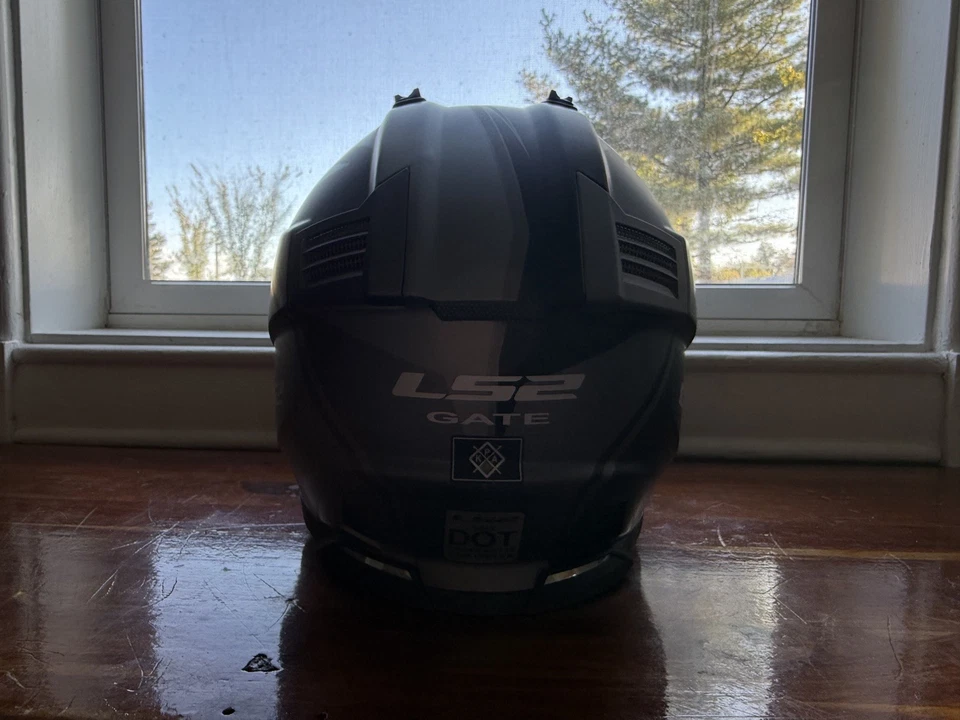 LS2 Gate Launch MX Helmet w/ Goggles Grey (Size: SMALL) - Image 4 of 4