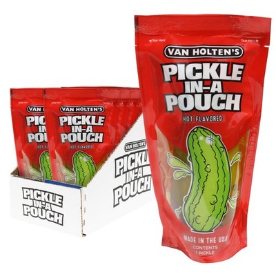 - Jumbo Hot Pickle-In-A-Pouch - 12 Pack