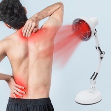 Infrared Lamp, Near Infrared Red Light Therapy Heat Lamp with Stand for Relieve