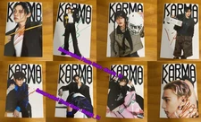 Stray Kids AUTOGRAPHED PHOTO - SKZ 4th Album [ KARMA ] HAND SIGNED PHOTO 4*6