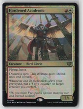 Hardened Academic 194 Rare Secrets of Strixhaven Foil Near Mint