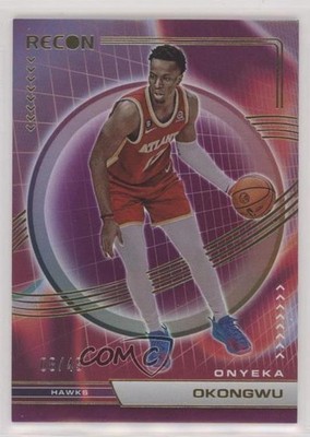 2022-23 Panini Recon Holo Purple 8/49 Onyeka Okongwu #51 v9t