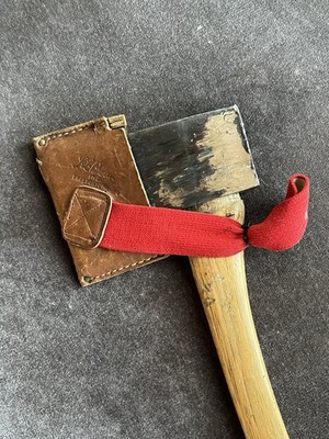 Vintage Axe Snow & Nealley Bangor Maine USA Flama Handle