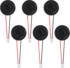 6Pcs 8 Ohm 2W Speaker 8Ohm round 28Mm Loud Speakers Compatible with Small Loudsp