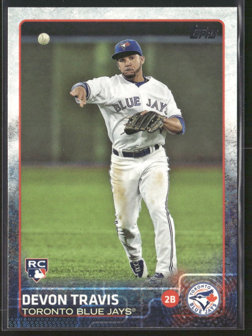 2015 Topps #571 Devon Travis Factory Set Bonus: Rookie Variations