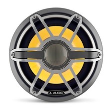 JL Audio M7-12IB-S-GmTi-i-4 12" Marine Subwoofer - Gray Grilles w/ RGB LED