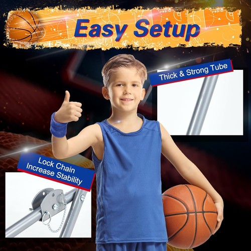 Arcade Basketball Game, Dual Shot Electronic Basketball Game with 8 Game Modes - Picture 8 of 9