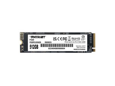 Patriot P320 M.2 2280 512GB PCI-Express 3.0 x4 Internal Solid State Drive (SSD)