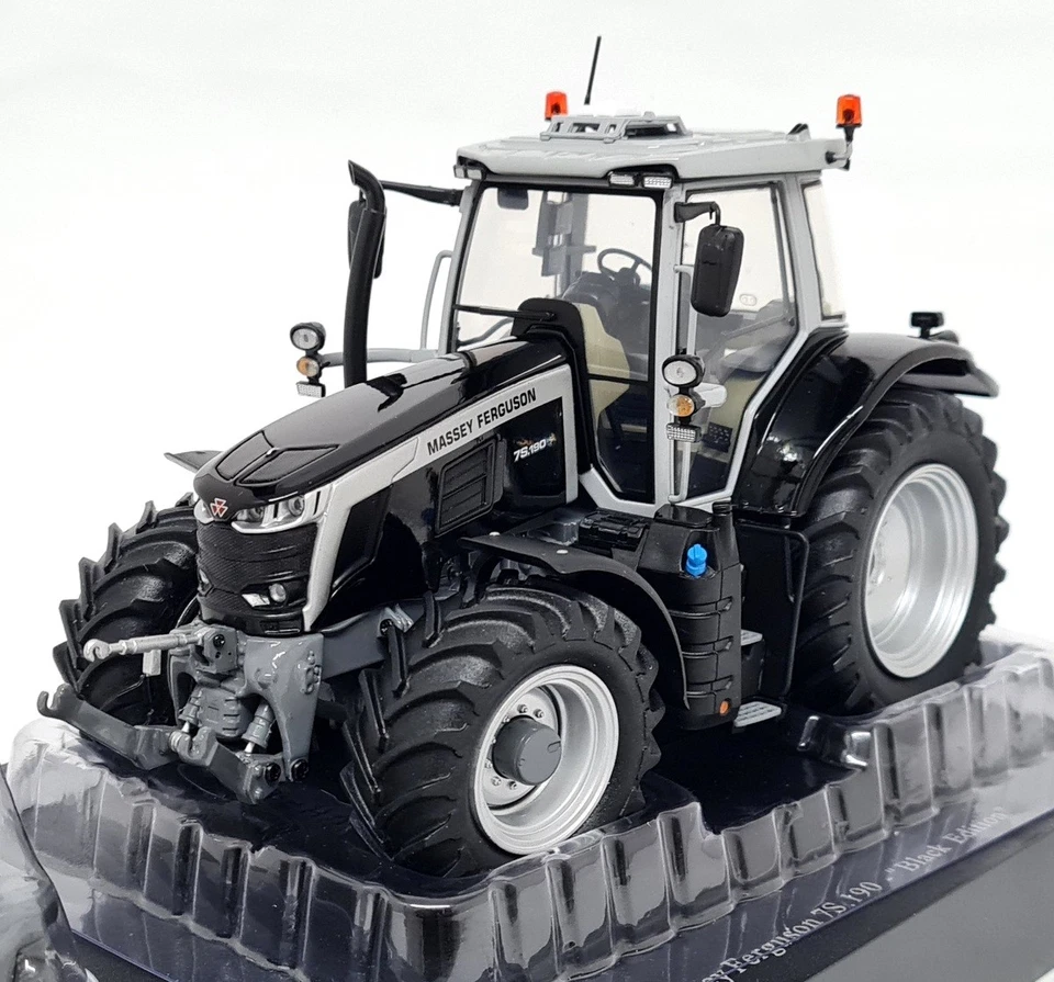 UH 1/32 - Massey Ferguson 7S.190 Black Edition Diecast Scale model Tractor - Image 3 of 4