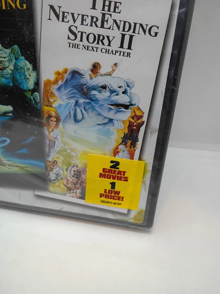 The NeverEnding Story 1 & 2 double feature DVD  - Image 2 of 3
