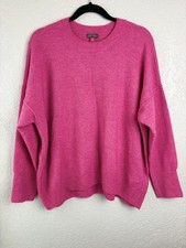Vince Camuto Pink Crew Neck Pullover Sweater Women's Size S Acrylic Blend