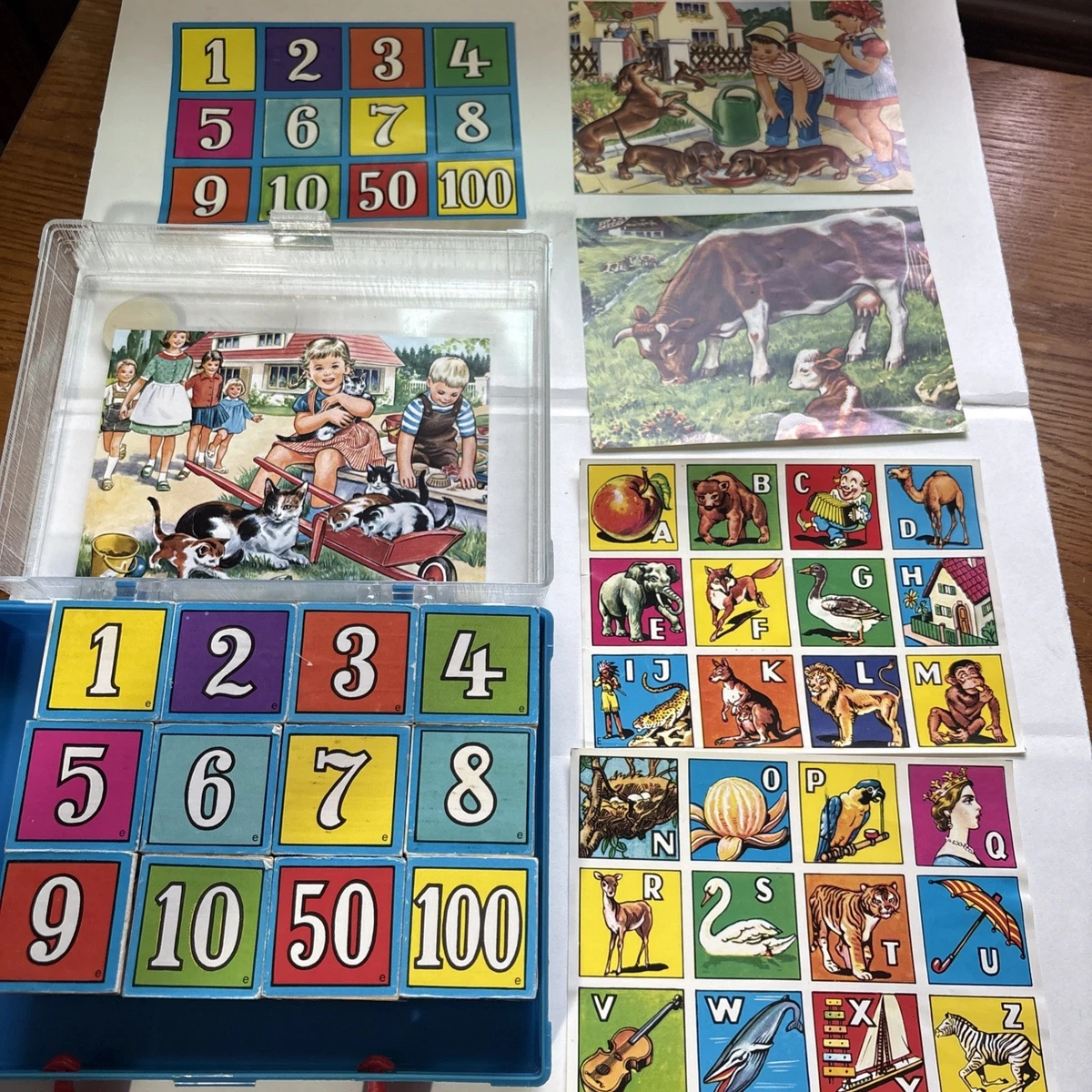Animals 1950 Vintage Wooden Puzzles for sale | eBay