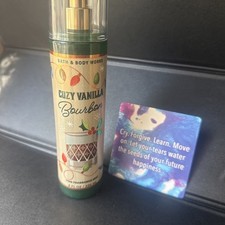 Bath  Body Works cozy vanilla Bourbon