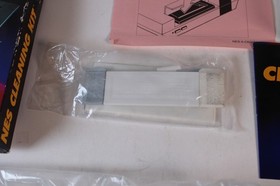 Official NES Cleaning Kit (Nintendo Entertainment System, 1989) Booklet & Box