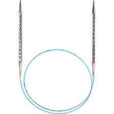 skacel by addi Circular Knitting Needles, 60 Inch 150 cm Rocket 2 Squared 