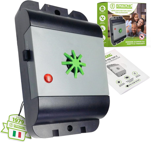 Pesdispear Repellente Topi, Repellente per Topo, Dissuasore per Topi, Anti Ratti Meglio Del Elettrico Ultrasuoni per Topo Effetto 90 Giorni 6 Packs