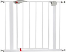 Baby Safety Gate with 10cm Extension | No-Drill Stair & Door Pressure Fit