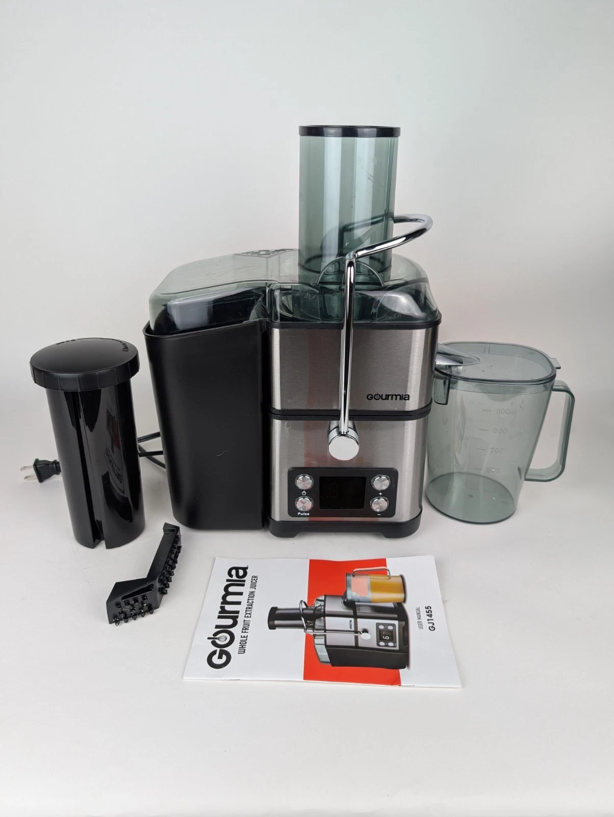 Gourmia Whole Fruit Extraction Juicer GJ1455 Self Clean Cycle
Opens in a new window or tab