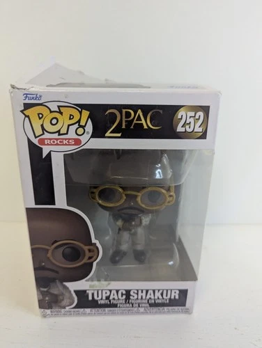 Funko Pop Rocks 2PAC #252 Tupac Shakur vinyl figure