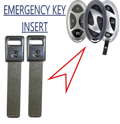 #ad set of 2 Emergency Key Blade For Hyundai 2023 2026 KK12 PN: 81996 KL010 $15.99