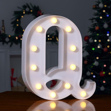 LED Letter Lights Sign Marquee Light Up Letters Sign for Night Light Wedding/Bir