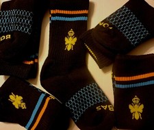 5 Pairs Bombas Youth Calf Socks Extra Small Fits Kid Sizes 1-6 NWOT