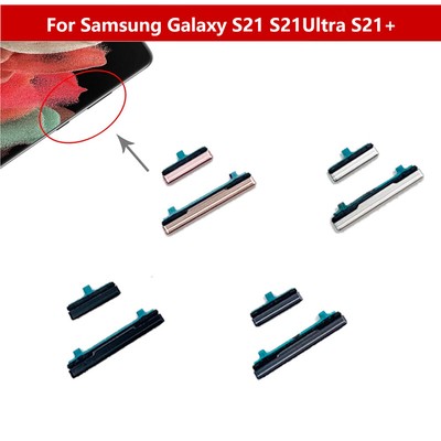 Power On Off Volume Side Button Key For Samsung Galaxy S21 S21Ultra S21+ Repair