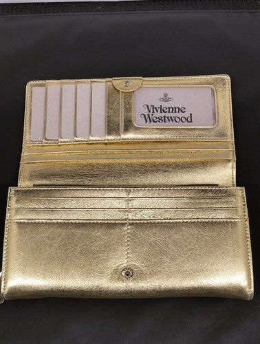 VIVIENNE WESTWOOD SLG NAPPA 1032 Long Wallet Used Good Condition Japan - Picture 6 of 10