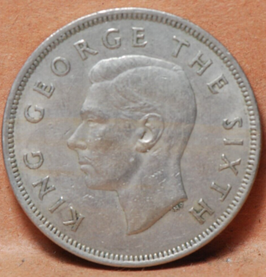 New Zealand, 1949 1/2 Crown, Vely Fine, NR, 5-17 | eBay