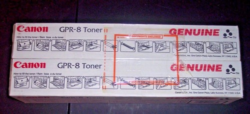 LOT OF 2 GENUINE Canon Copier