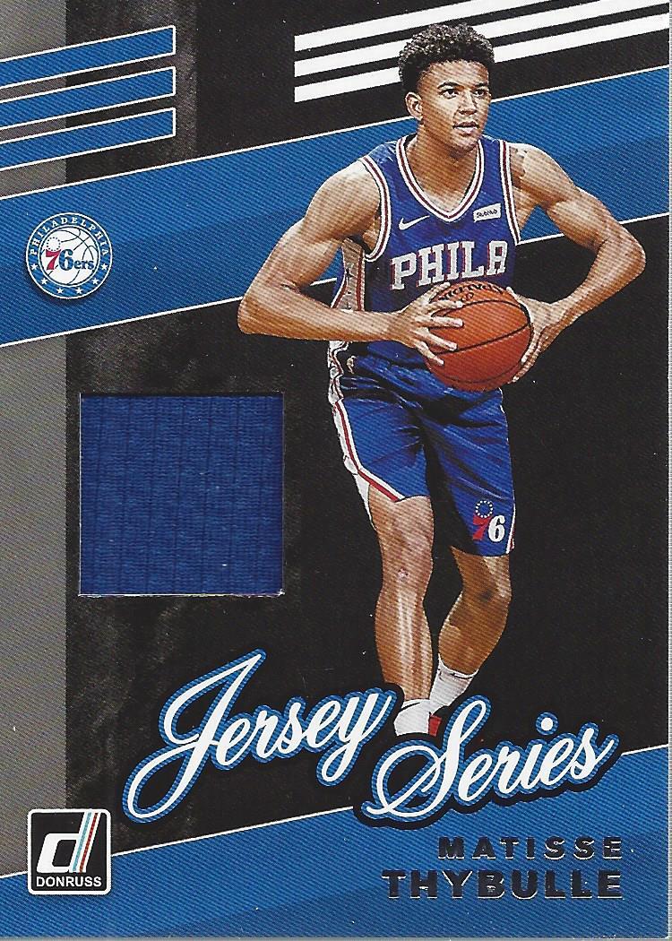 2019-20 Donruss Jersey Series #100 Matisse Thybulle Jersey - NM-MT
