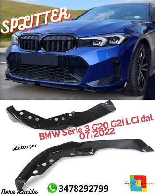  FRONTSPLITTER GEEIGNET FÜR BMW 3er G20 G21 LCI ab 07/2022 M-Sport 