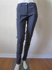 Dolce & Gabbana Gray Wool Flat-Front Tapered Leg Ankle Zip Pants 40