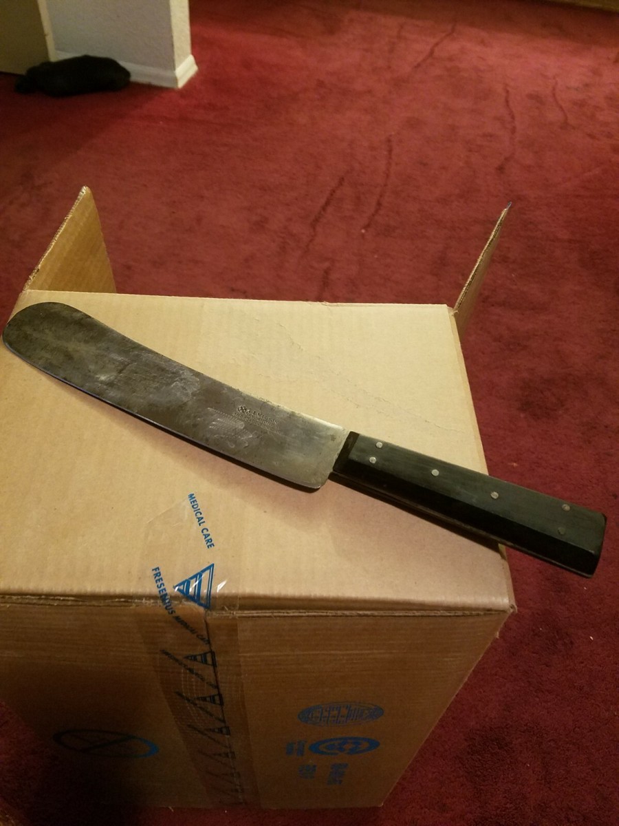 ANTIQUE VINTAGE I. WILSON SYCAMORE S1 BUTCHER 14