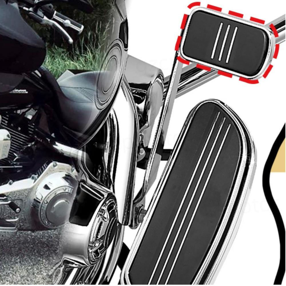 CNC Brake Pedal Pad Fit For Harley Touring Road Glide Softail