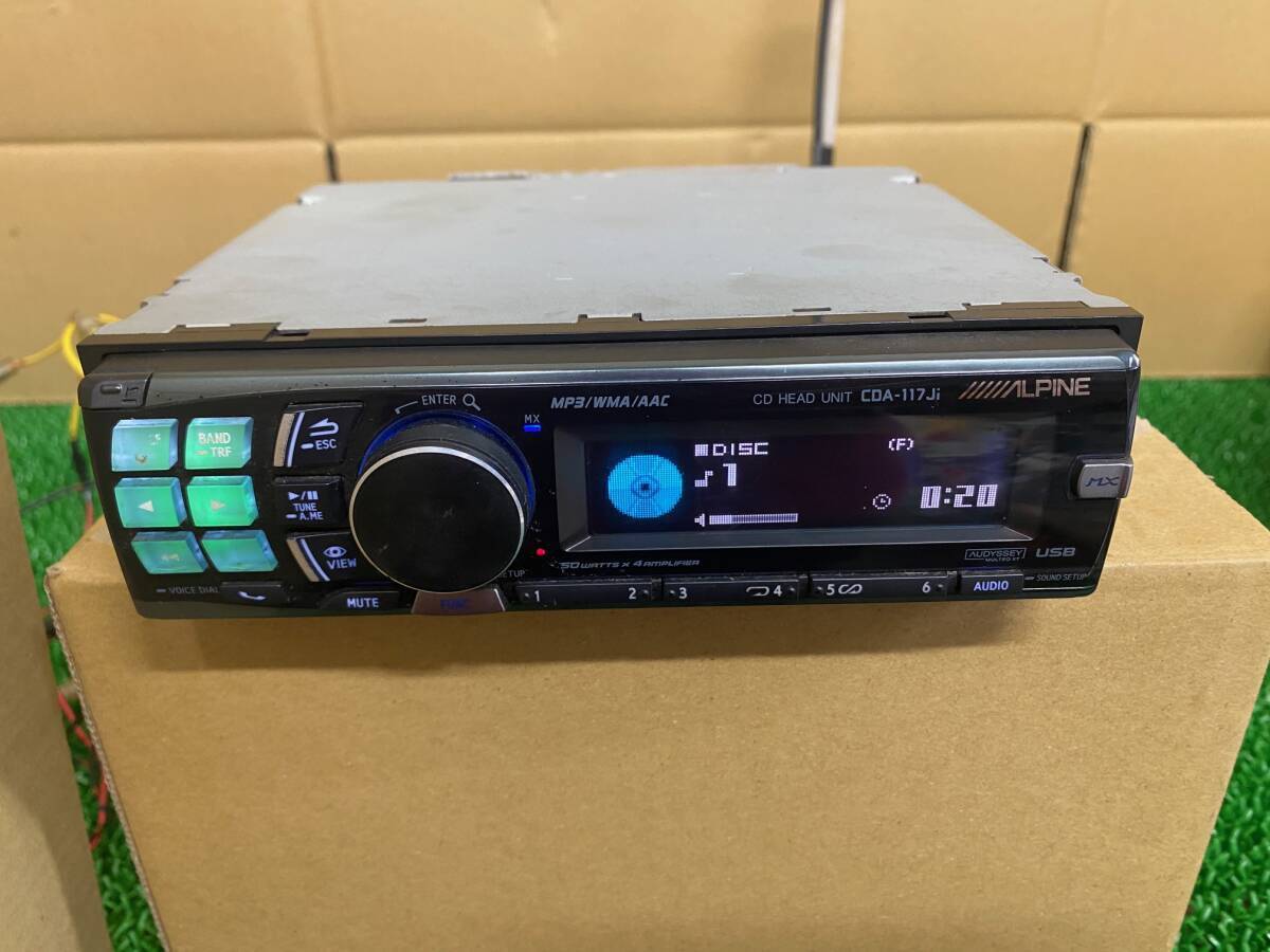 ALPINE CDA-117Ji アルパイン 1DIN ALPINE CDA-117Ji 1DIN car stereo Audio CD deck | eBay