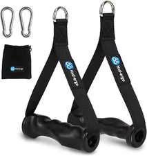 HXD-ERGO Ergonomic Exercise Handles for Cable Machine Attachments Resistance USA