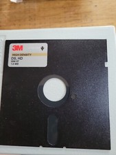 3M DS IBM 1.6 MB floppy disks 5 pcs Color Coded Lib. Case