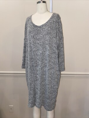 j jill casual dresses J. Pure Jill Linen Blend Dress Heathered Gray 3/4 Sleeve Summer Sz L Spring dresses Size:X Large (16) strap dress Short Cocktail Dresses |