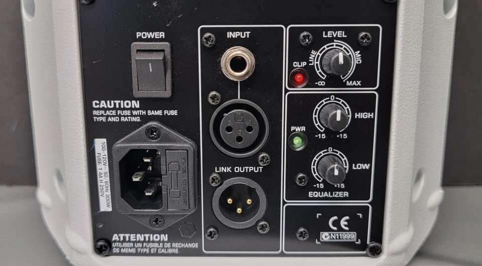 Behringer EuroLive B208D 200-Watt 2-Way PA Speaker White - Image 3 of 4