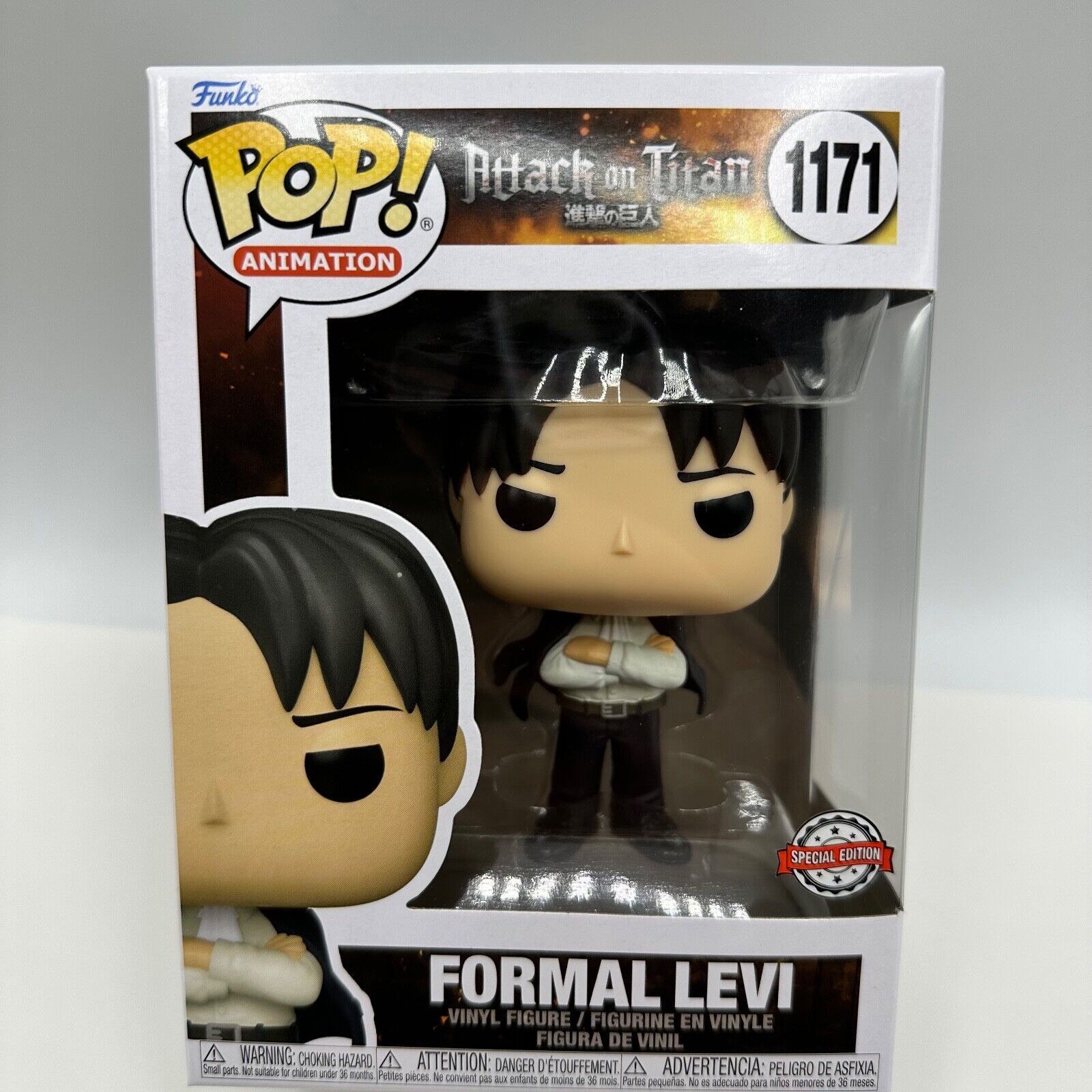 → FUNKO POP FORMAL LEVI 1171 - TITÃ DE ATAQUE