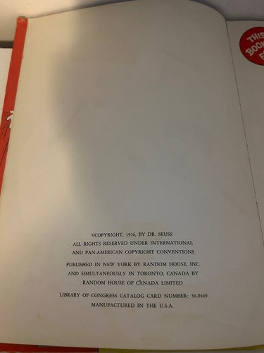 If I Ran The Circus by Dr. Seuss - Hardcover- Random House 1956 Vintage Original - Picture 3 of 5