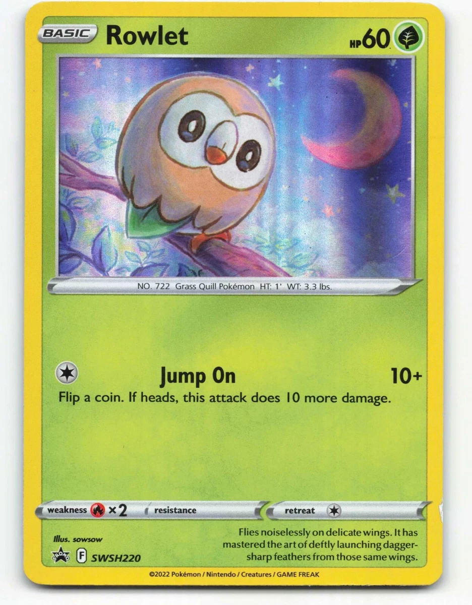 Las mejores ofertas en Cartas de JCC Pokémon Rowlet | eBay
